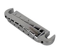 ostituzione Del Ponte Per Chitarra Ponte Avvolgente Regolabile Cordiera Cromata Argento Per Chitarra Elettrica LP