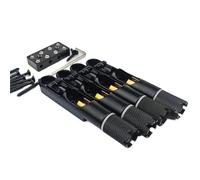 ostituzione Del Ponte Per Chitarra Ponte Per Basso A Ventaglio Fisso Senza Paletta 4 O 5 Pezzi(4 Pieces)