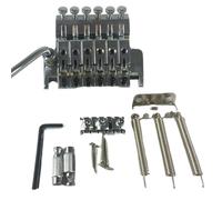 ostituzione Del Ponte Per Chitarra Ponte Tremolo A Doppia Vibrazione Per Chitarra Elettrica(Silver)