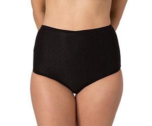 Ostomy - Biancheria intima da donna con tasca interna di supporto integrata con drenaggio notturno in nero, taglia 16, tasca destra