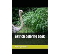 ostrich coloring book