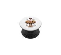 Ostrich With Boots Big Bird Western Fun PopSockets PopGrip Adesivo