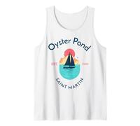 Ostriche Stagno Saint Martin St Maarten Canotta