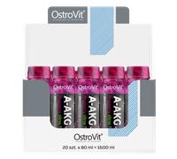 OstroVit A-AKG Shot 20 x 80 ml al gusto di lampone e agrumi