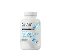 OstroVit - Magnesio Triplo con Vitamina B6 P-5-P (90 Capsule)