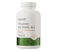 OstroVit Vitamina D3 4000 UI + K2 VEGE 100 compresse