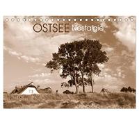 Ostsee-Nostalgie (Tischkalender 2026 DIN A5 quer), CALVENDO Monatskalender: Zwölf nostalgische Traumreisen an die Ostsee