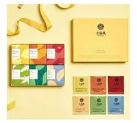 OSULLOC Jeju O Thank You Tea Gift Box 30 bustine 6 gusti tè premium coreano /...