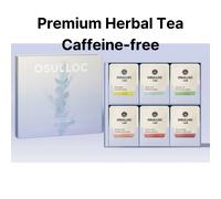 OSULLOC Tea Edition Herb Garden Premium Herbal 6 Distinct Caffeine-Free K-Food