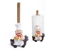 Osuter Portarotolo Cucina,Porta Rotolo da Cucina da Terra per Casa porta rotolo di carta in legno per Banco di Lavoro Casa Camera da Letto Bagno