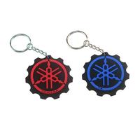 OSUWLSI Ciondoli portachiavi in PVC per mini moto da 2 pezzi, portachiavi per auto da donna per uomo per R6