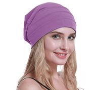 osvyo Cappelli di cotone per chemioterapia, morbidi, cappelli per il cancro, cappelli da donna per perdita di capelli, confezione sigillata, Taglia unica