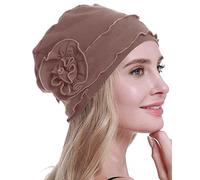 osvyo Chemo Copricapo Turbante Cap per Donne - Cancro Beanie Perdita di Capelli Sigillato Imballaggio Leggero Albicocca Blush