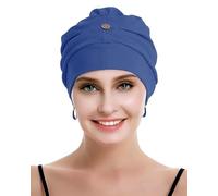 osvyo Copricapo da donna in cotone chemo con cancro e perdita di capelli, cappello in cotone, copricapo leggero, confezione sigillata, Taglia unica