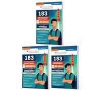 Oswaal 183 Chapter-wise & Topic-wise Solved Papers JEE (Main) | Online (2012-2025) & Offline (2002-2018) | Physics, Chemistry & Mathematics (Set of 3 Books) | For 2026 Exam