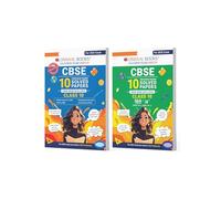 Oswaal CBSE 10 Years' Solved Papers, Yearwise (2016-2025) Class 10 (English Language & Literature, Social Science, Science, Mathematics Standard + Hindi-A) (set of 2)(For 2026 Exam)