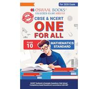Oswaal CBSE & NCERT One for All Class 10 Mathematics Standard (For 2026 Exam)