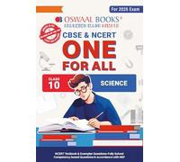 Oswaal CBSE & NCERT One for All Class 10 Science (For 2026 Exam)