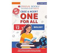 Oswaal CBSE & NCERT One for All Class 12 Biology (For 2026 Exam)
