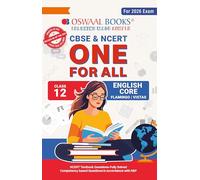 Oswaal CBSE & NCERT One for All Class 12 English Core (For 2026 Exam)