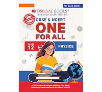 Oswaal CBSE & NCERT One for All Class 12 Physics (For 2026 Exam)