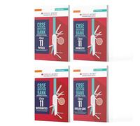 Oswaal CBSE Question Bank Class 11 Set of 4 Books | Physics | Chemistry | Mathematics | English Core | Chapterwise & Topicwise Solved Papers| For 2026 Exams