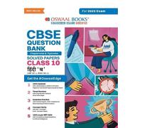 Oswaal Editoria CBSE Question Bank Chapterwise and Topicwise SOLVED (Tascabile)