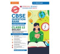 Oswaal Editoria CBSE Question Bank Chapterwise and Topicwise SOLVED (Tascabile)