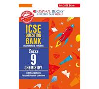 Oswaal ICSE Question Bank Chapterwise & Topicwise Solved Papers Class 9 Chemistry For 2026 Exam