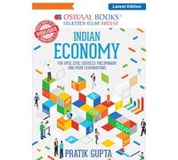 Oswaal Indian Economy for UPSC civil services preliminary and main examinations by Pratik Gupta