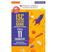 Oswaal ISC Question Bank Chapter & Topicwise Solved Papers Class 11 Chemistry For 2026 Exam