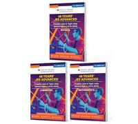 Oswaal JEE Advanced 48 Years' Solved Papers (1978-2025) | Physics, Chemistry & Mathematics (Set of 3 Books) | For 2026 Exam