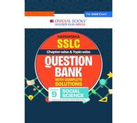 Oswaal Karnataka Chapterwise & Topicwise Question Bank Class 9 - Social Science