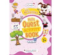 Oswaal Lil Legends 250+Activities Maths Quest Activity Book