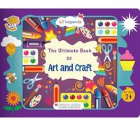 Oswaal Lil Legends Art & Craft Activity Book for Kids | 30+ DIY Projects with Materials Included (Glazed Paper, Glitter, Straws, Cotton) | Ideal for Ages 3+ | Develops Creativity & Fine Motor Skills