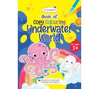 Oswaal Lil Legends: Book of Copy Colouring, Underwater World