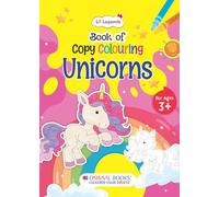 Oswaal Lil Legends: Book of Copy Colouring, Unicorns
