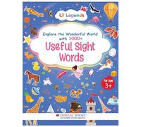 Oswaal Lil Legends My Book of First Sight Words with engaging Activity for children, 3+age group