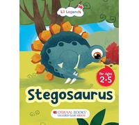 Oswaal Lil Legends: Padded Books, Dino - I am a Stegosaurus Book for Kids
