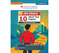 Oswaal NTA JEE (Main) 10 New Pattern Mock Test Papers Book | Fully Solved with Shortcuts | For 2026 Exam