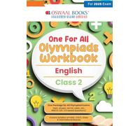 Oswaal One for All Olympiads Workbook Class 2 English For 2025 Exam