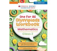 Oswaal One for All Olympiads Workbook Class 2 Mathematics For 2025 Exam