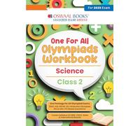 Oswaal One for All Olympiads Workbook Class 2 Science For 2025 Exam