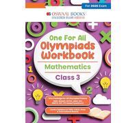 Oswaal One for All Olympiads Workbook Class 3 Mathematics For 2025 Exam