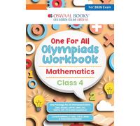 Oswaal One for All Olympiads Workbook Class 4 Mathematics For 2025 Exam