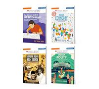 Oswaal Ultimate UPSC Guide: Essays, Indian Polity, Indian Economy & Modern Indian History | Strategic Prep for Prelims & Mains |Set of 4| Latest Edition