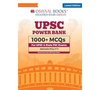 Oswaal UPSC Power Bank:1000+ MCQs for UPSC and State PSCs Exams Indian Polity