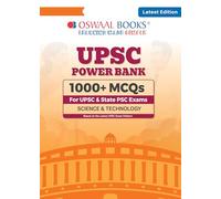 Oswaal UPSC Power Bank:1000+ MCQs for UPSC and State PSCs Exams Science & Technology