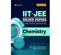 Oswal Publishers IIT-JEE Solved Papers (Main & Advanced) - Chemistry (Tascabile)