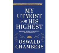 Oswald Chambers Chambers, Oswald Oswald C My Utmost For His (Copertina rigida)